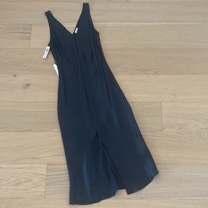 Babaton Casper Dress - MIDI - Navy - XXS - NWT